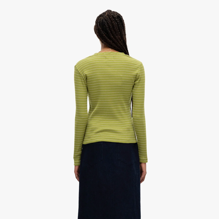 Our Sister Radiant Baby Green Stripe T-shirt