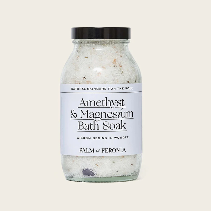 Palm Of Feronia Amethyst & Magnesium Bath Soak 600g