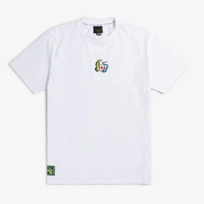 Percival Grass Viper White T-shirt