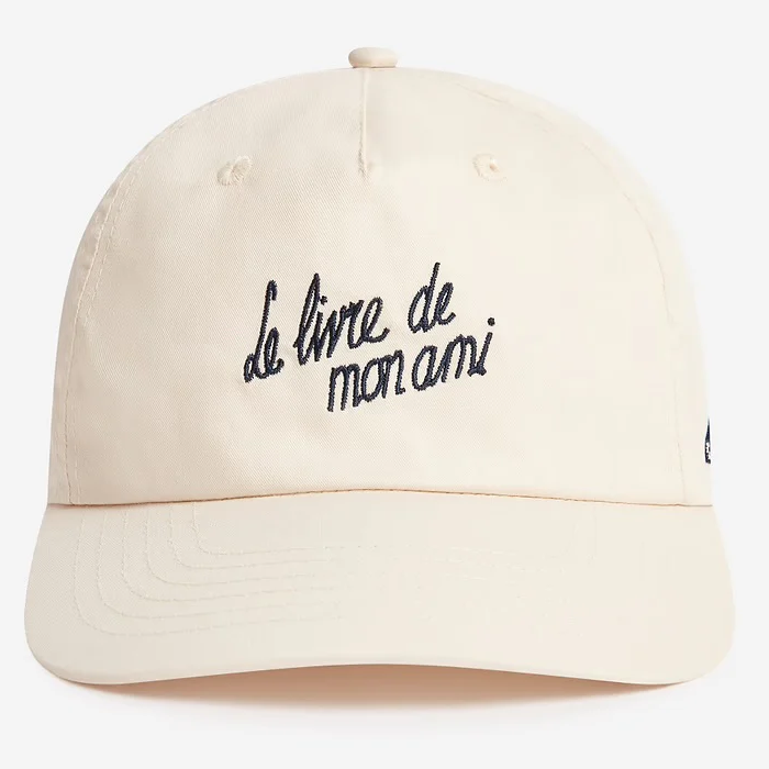 Percival Le Livre Ecru Cap