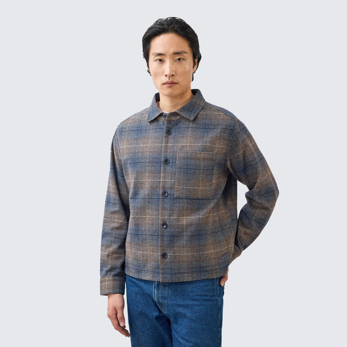 Percival Luton Check Overshirt