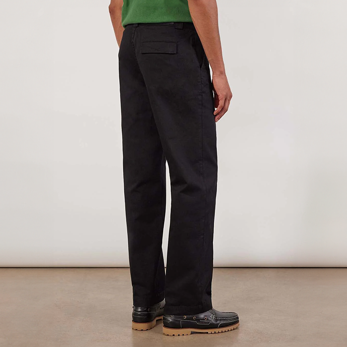 Percival Stay Press Black Auxillary Trousers