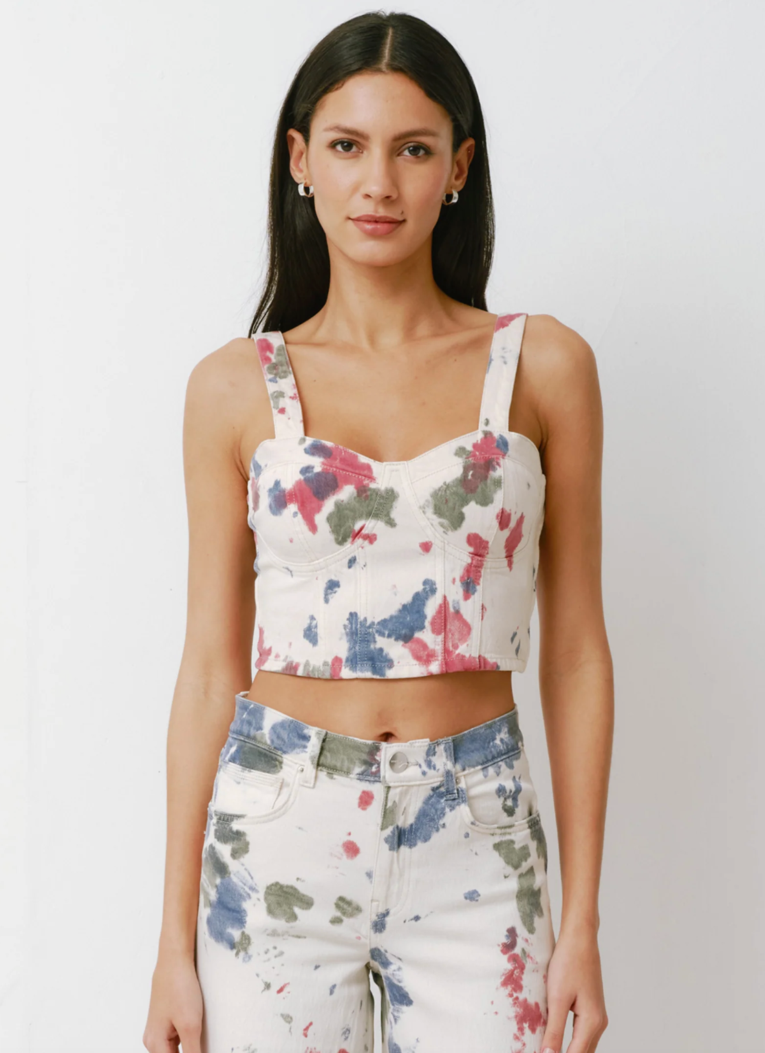 Seventy & Mochi Daria Tie Dye Bralette Top