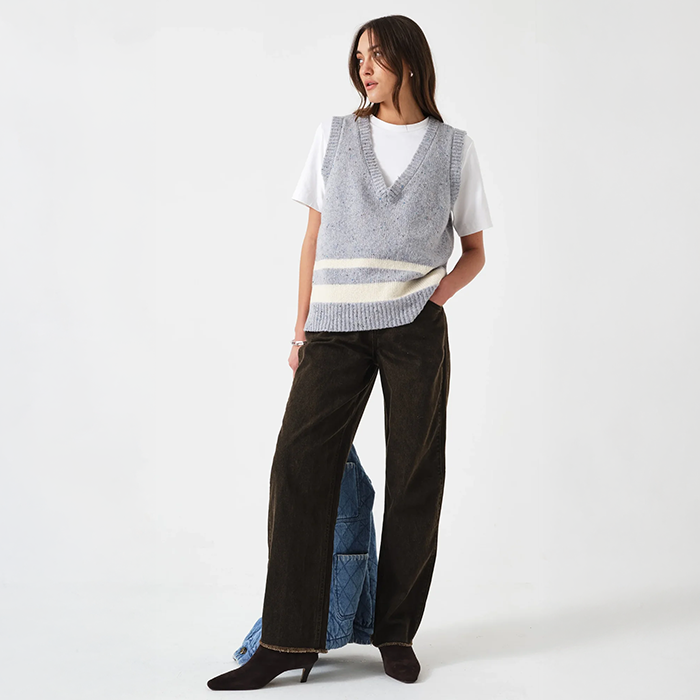 Seventy & Mochi Cassidy Sky Blue Vest