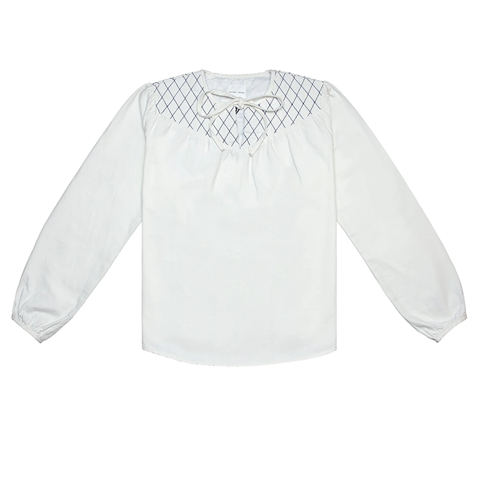 Seventy & Mochi Clio Ecru Blouse