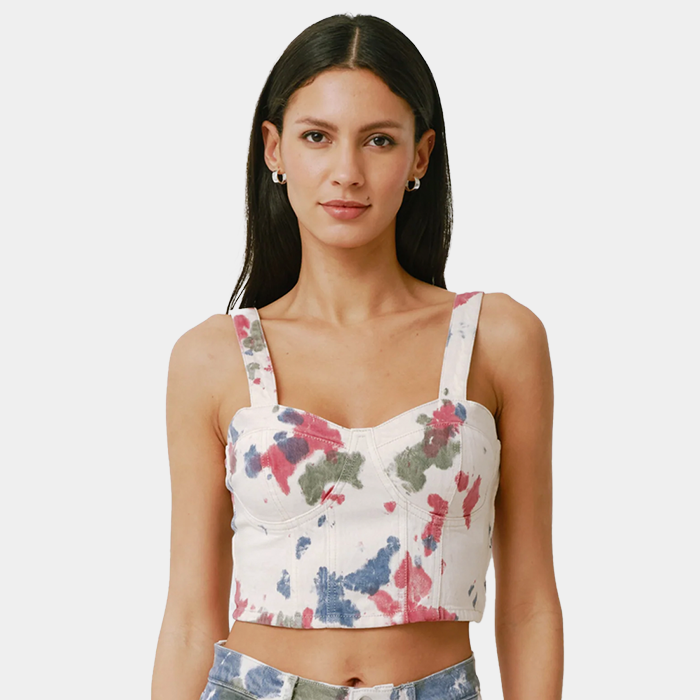 Seventy & Mochi Daria Tie Dye Bralette Top