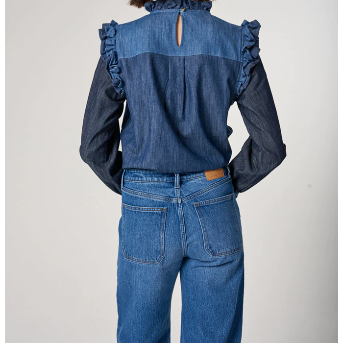 Seventy & Mochi Elodie Full Length Desert Vintage Americana Jeans