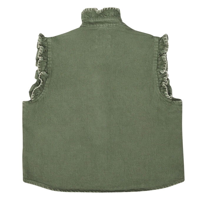 Seventy + Mochi Khaki Pablo Waistcoat