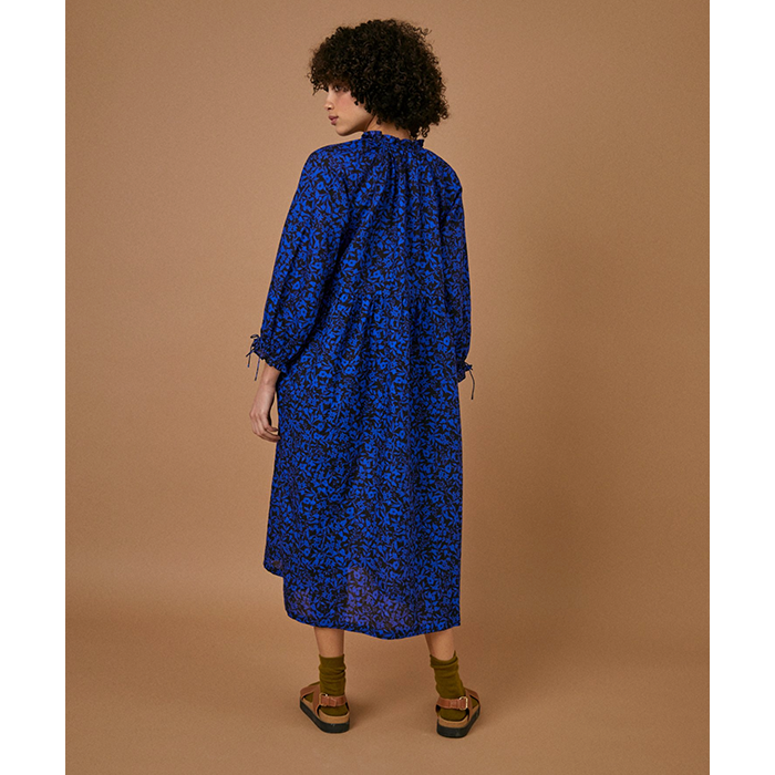 Sideline Astrid Blue Print Dress