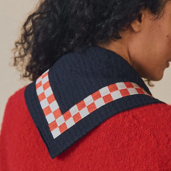 Sideline Ella Black With Stitch Neckerchief