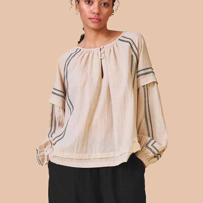 Sideline Elodie Ecru Shirt