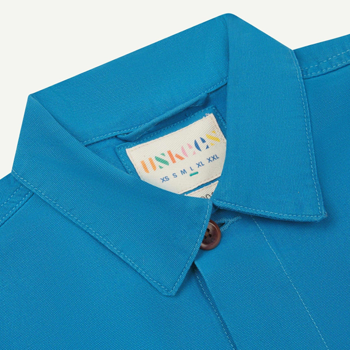 Uskees #3001 Aqua Cotton Overshirt