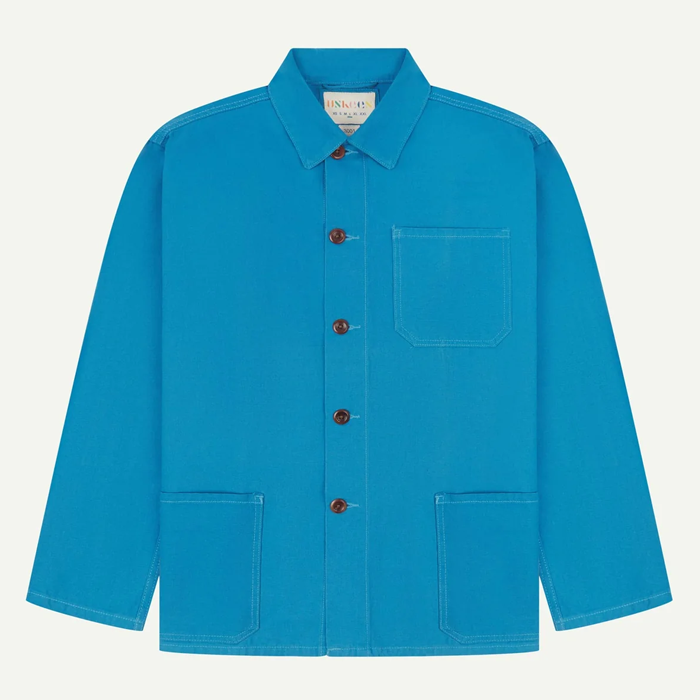 Uskees #3001 Aqua Cotton Overshirt