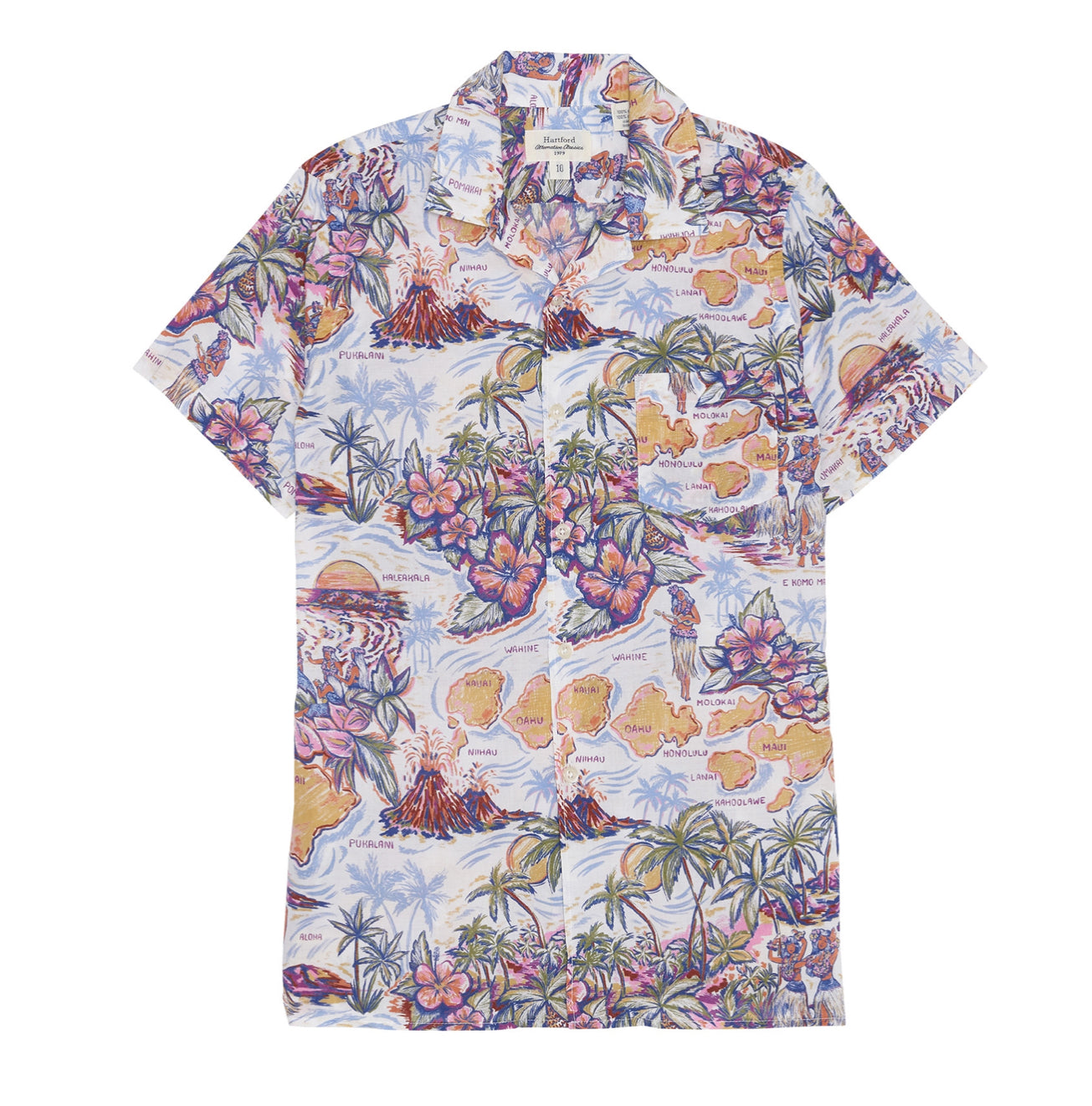 Hartford Palm Mc Hawaiian Shirt