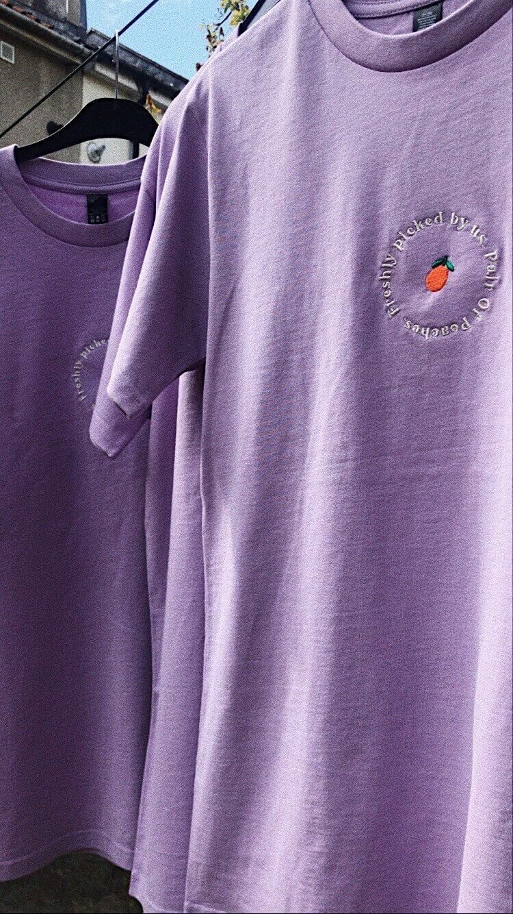 Pair Of Peaches Freshly Picked Lilac T-shirt
