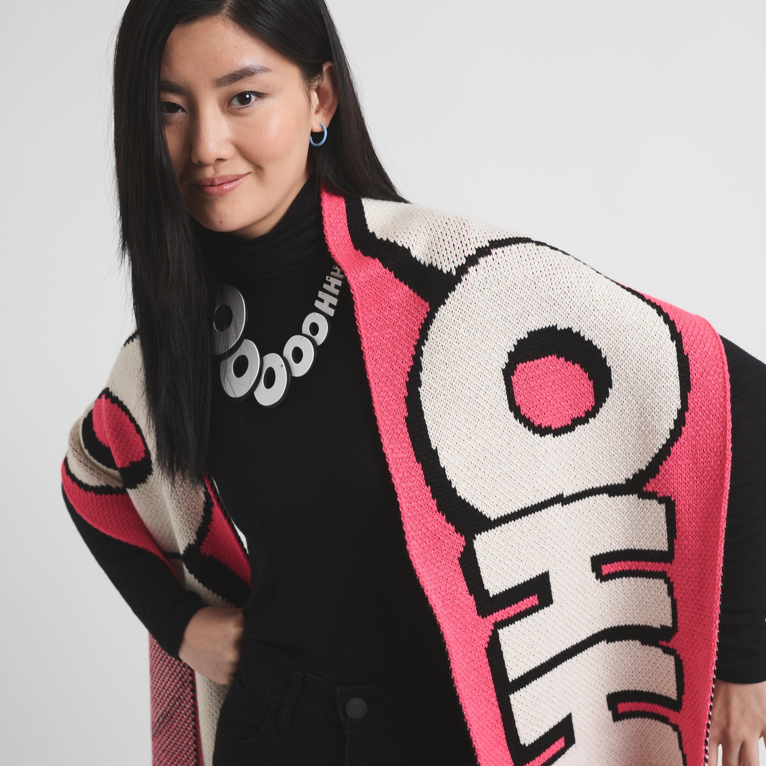 Miss Pompom Oooohhh x Tatty Devine Scarf