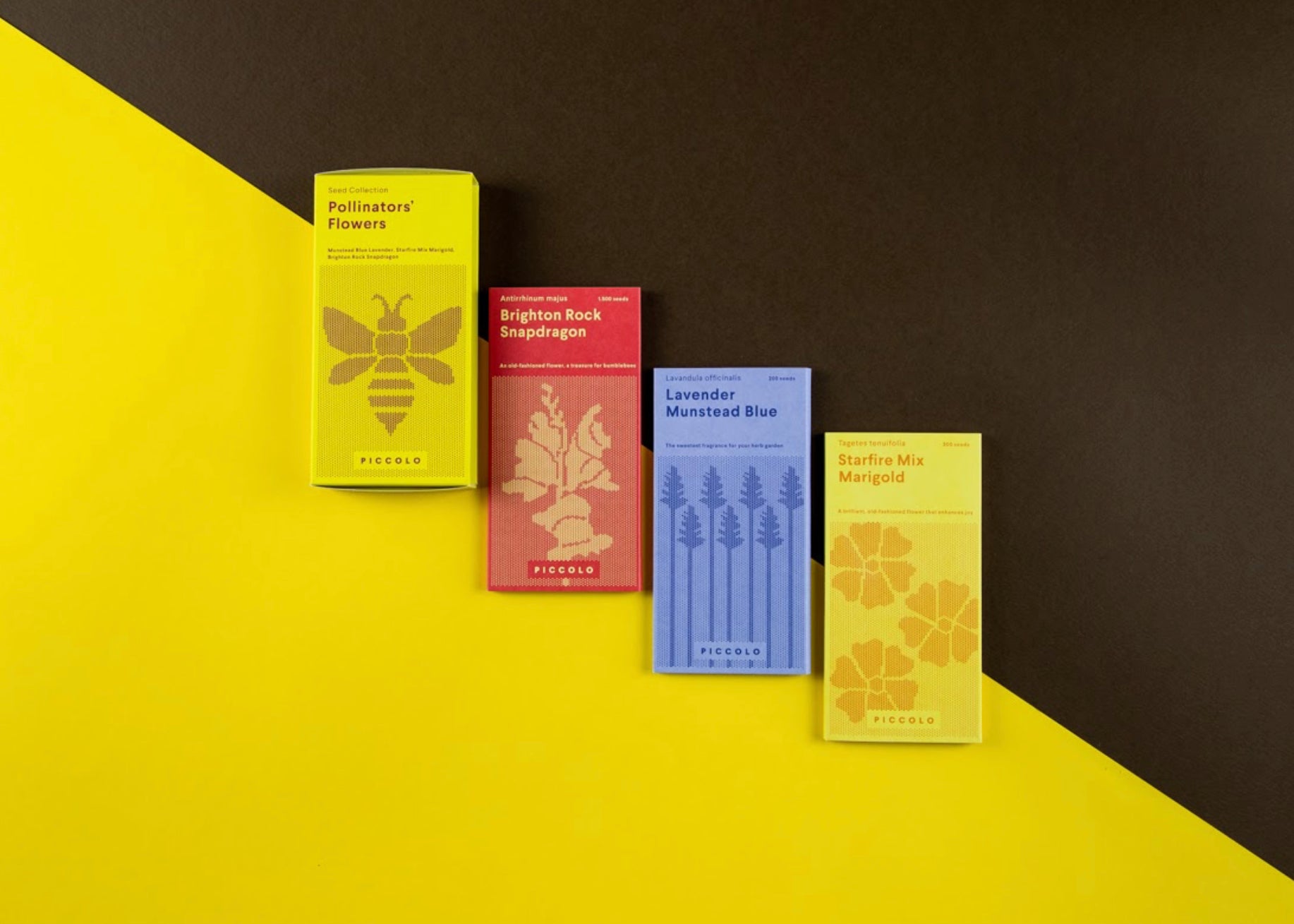 Piccolo Seeds Pollinators Flowers Collection
