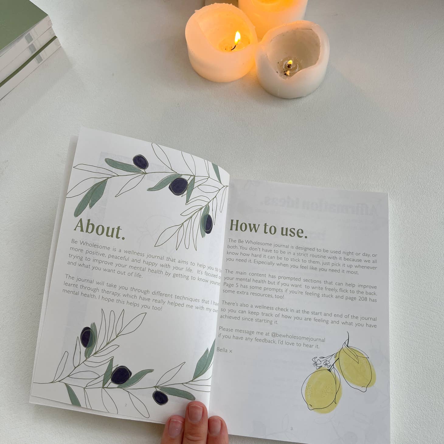 Be Wholesome Wellness Journal