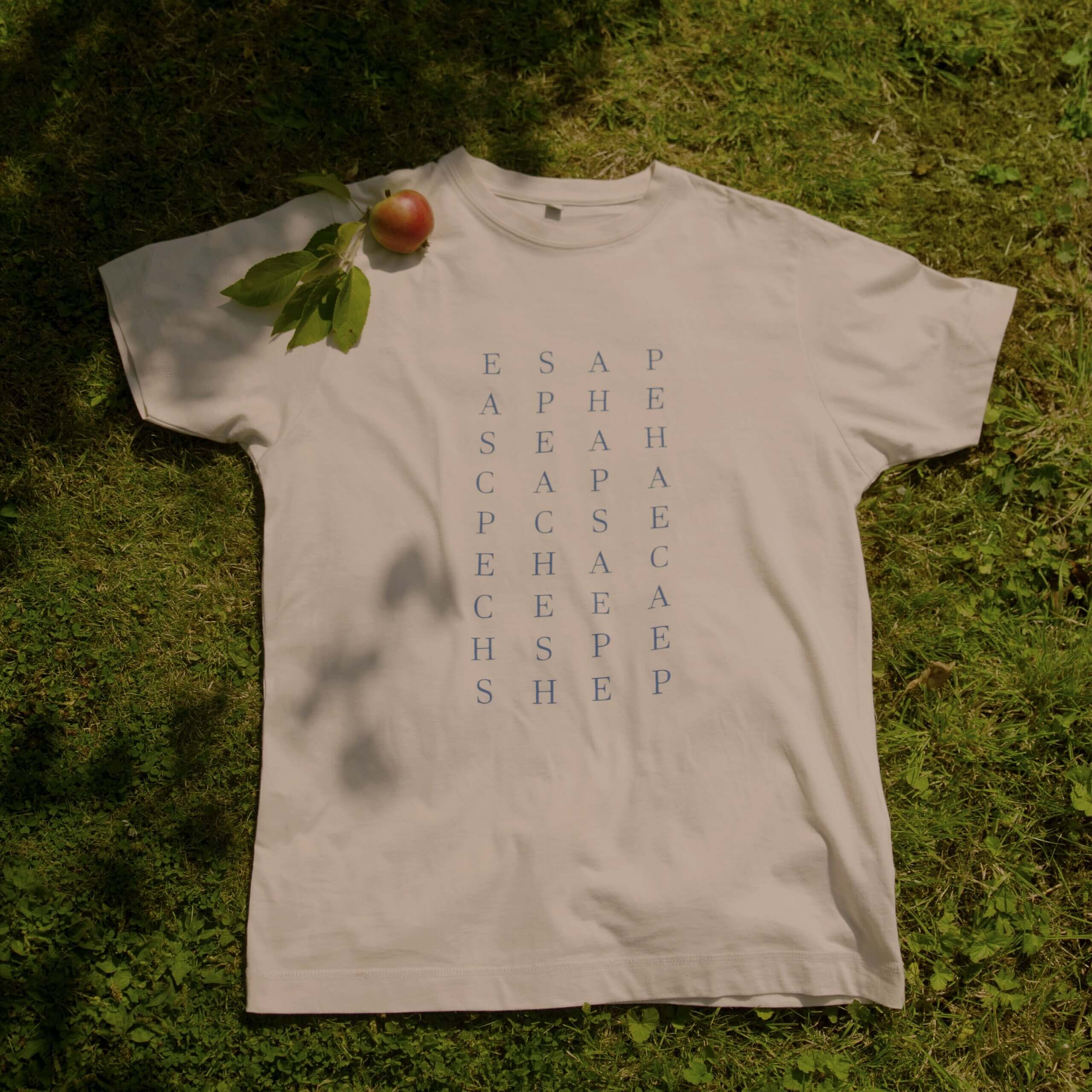Pair Of Peaches Alpha Wordsearch Tee