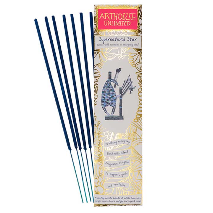 Arthouse Unlimited Energising Supernatural Star Incense Sticks