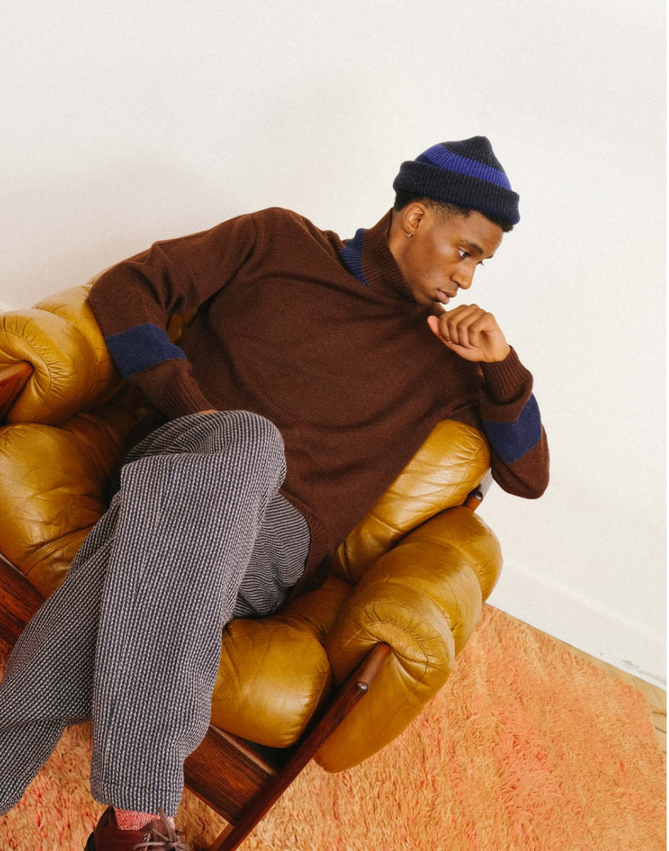 Castart Ringpop Twister Blue Beanie Hat