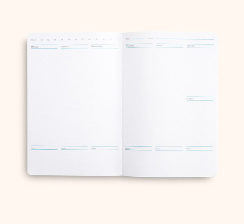 Octaevo Yellow A Year Of Sun Weekly Planner