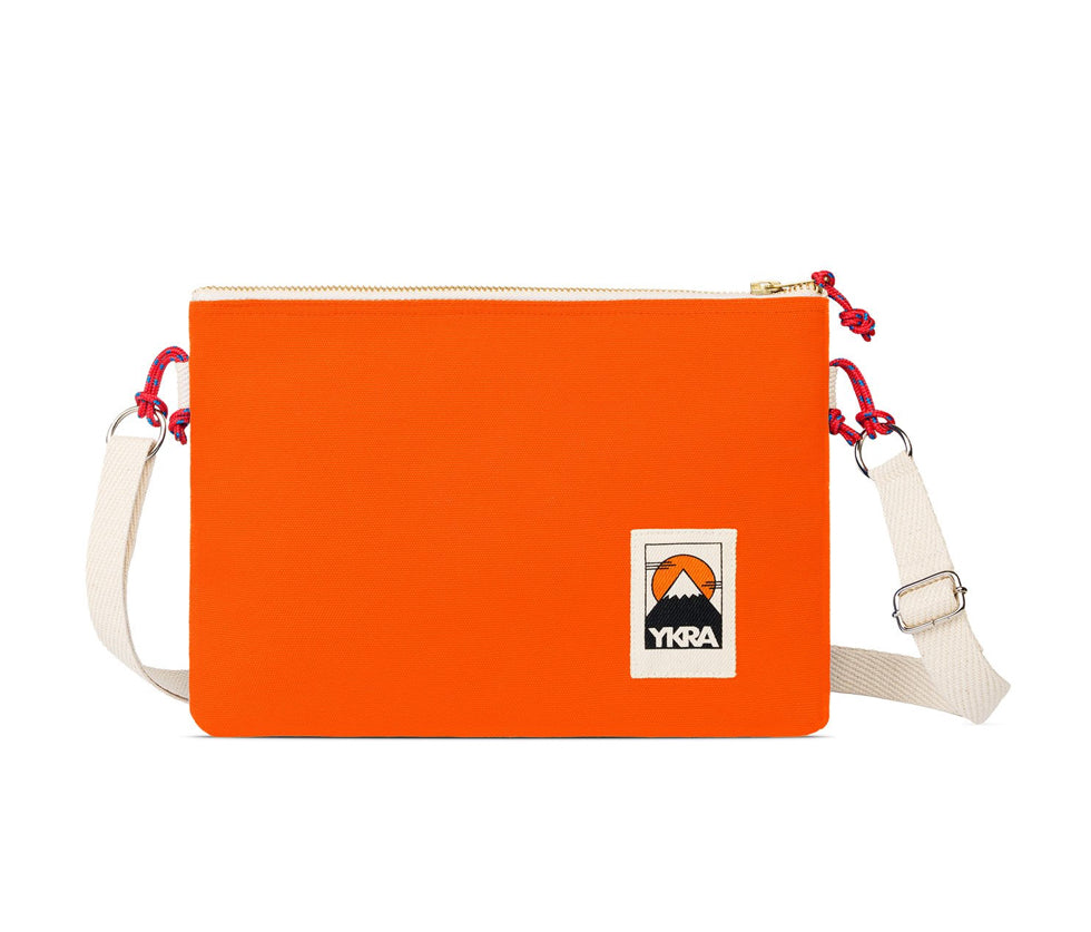 Ykra Orange Side Pouch
