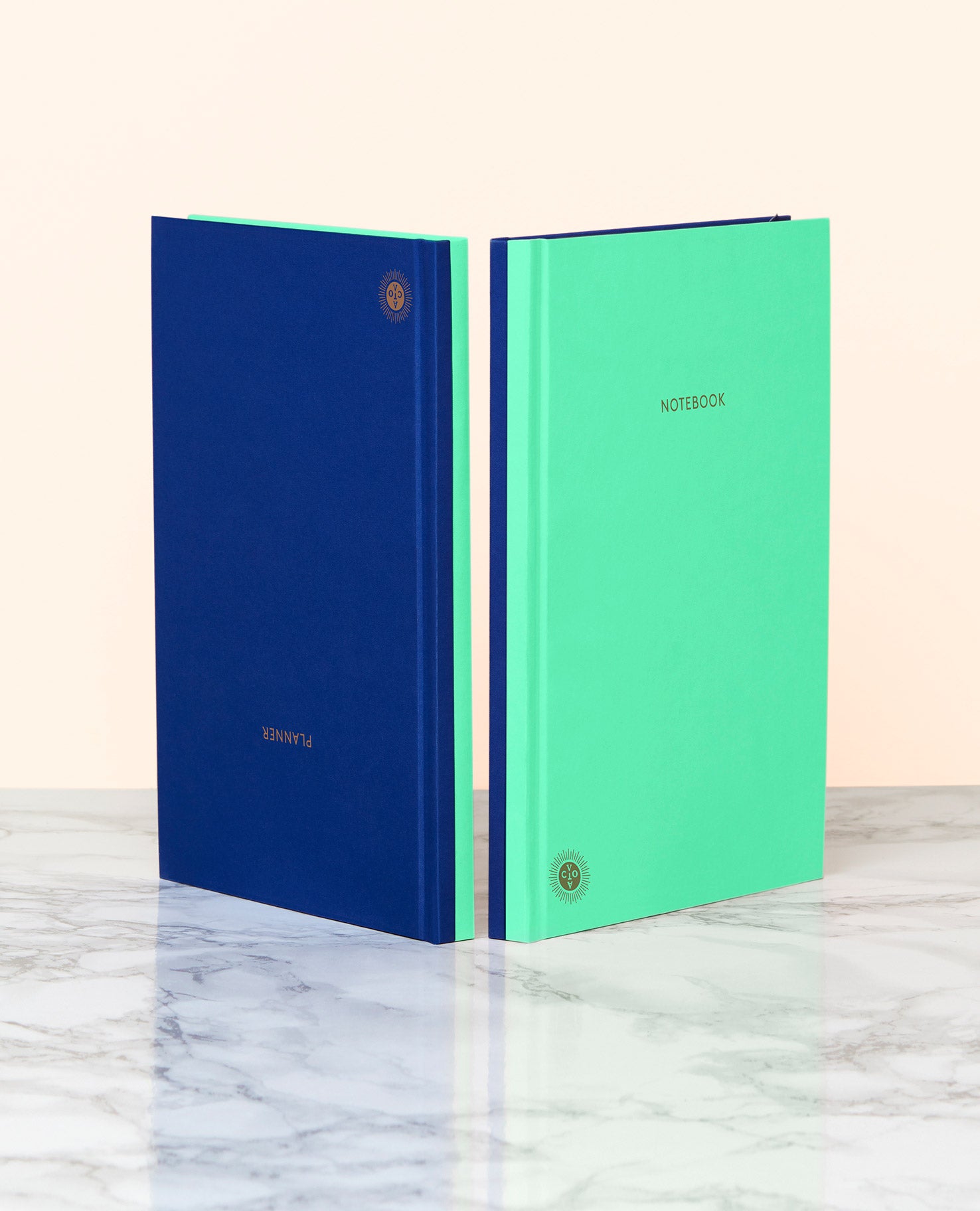 Octaevo Mint Green Blue Notebook Planner