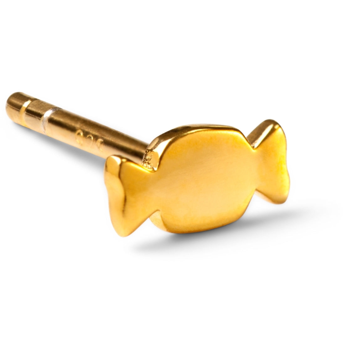 Lulu Copenhagen Gold Plated Bonbon Sweet Stud Earring