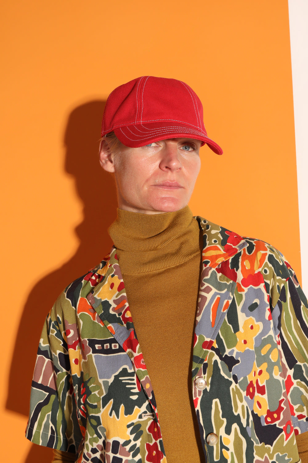 L.F Markey Sun Cap Red