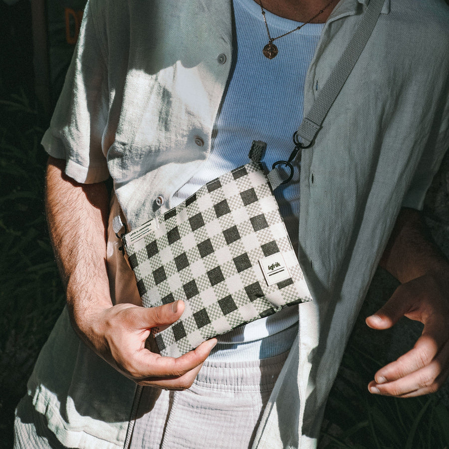 Lefrik Arizona Vichy Crossbody Bag