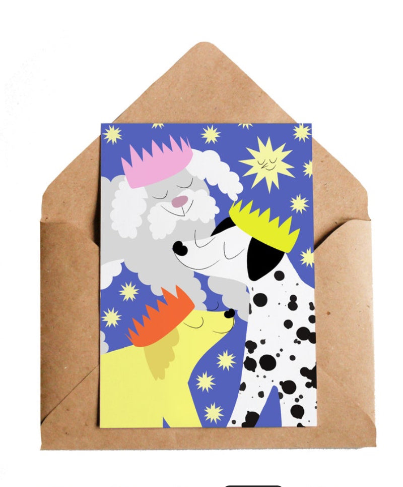 Lottie Hall Studio Bark The Herald Angels Sing Greetings Card Set