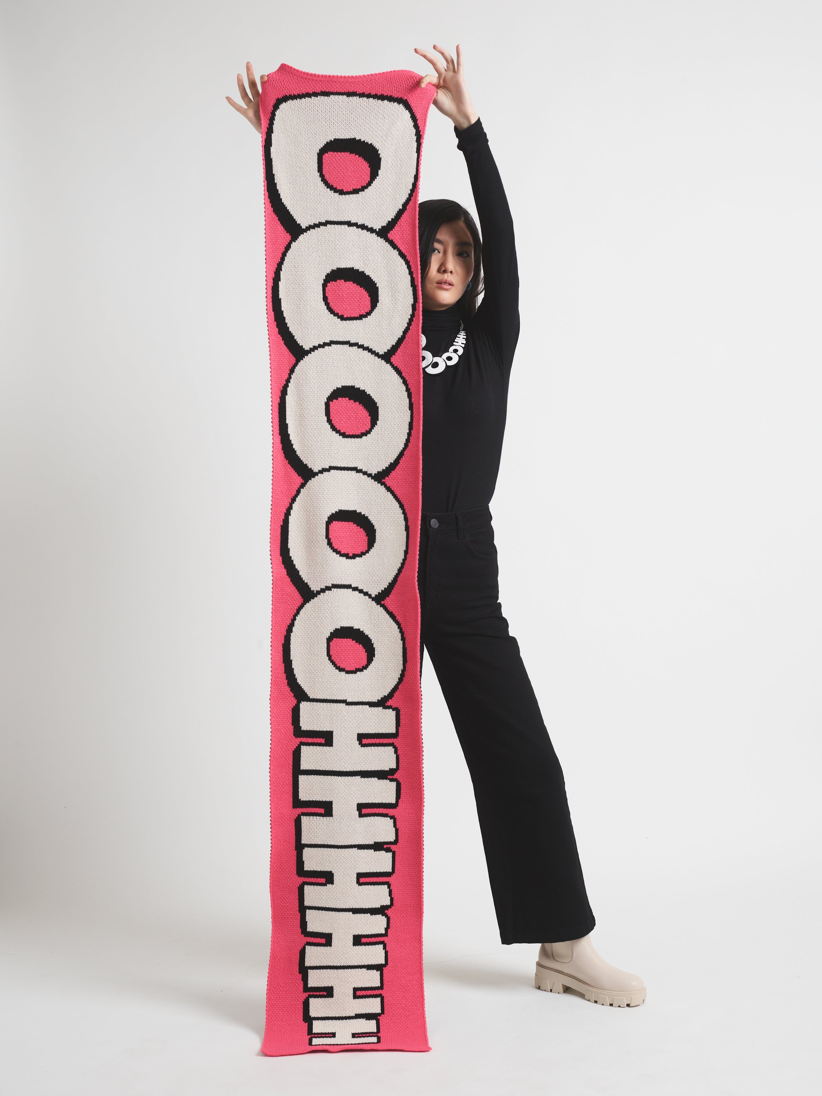 Miss Pompom Oooohhh x Tatty Devine Scarf