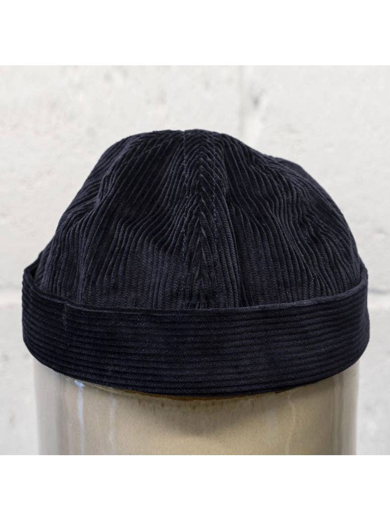 Yarmouth Oilskins Navy Corduroy Watchcap