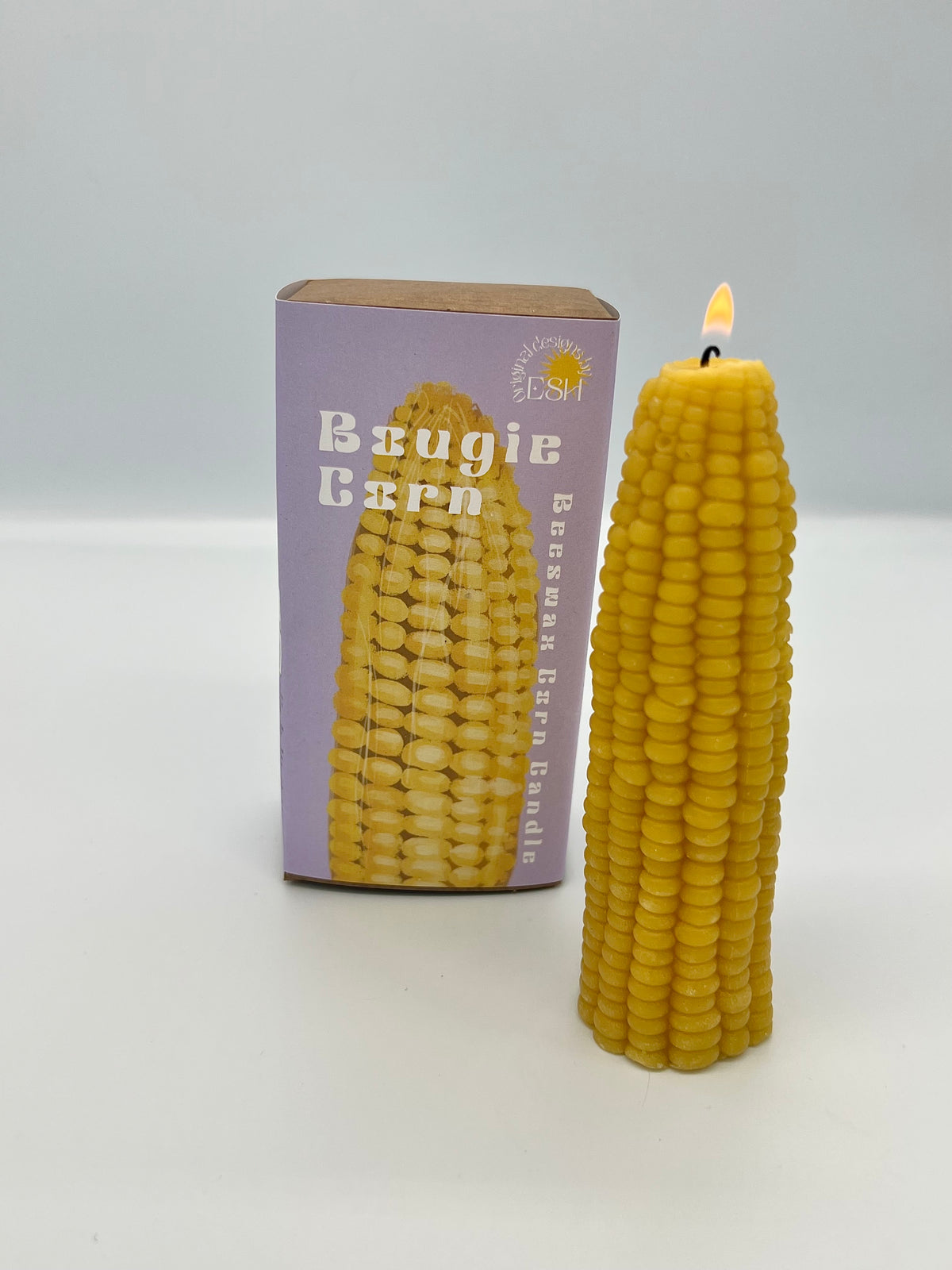 Esh Candle Bougie Corn Cob Candle