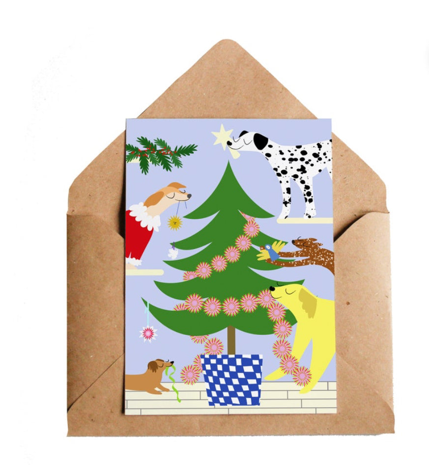 Lottie Hall Studio Bark The Herald Angels Sing Greetings Card Set