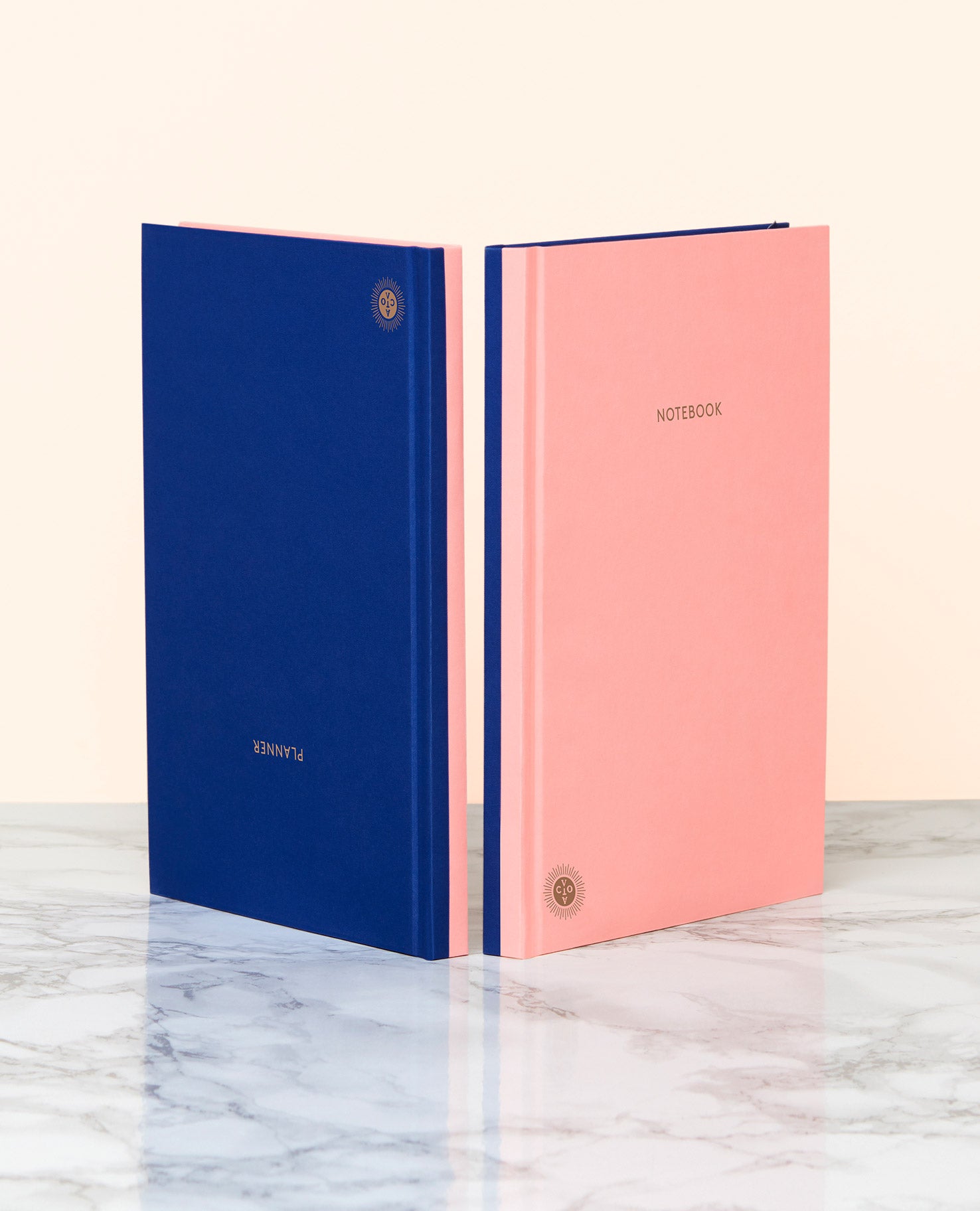 Octaevo Pink Blue Notebook Planner