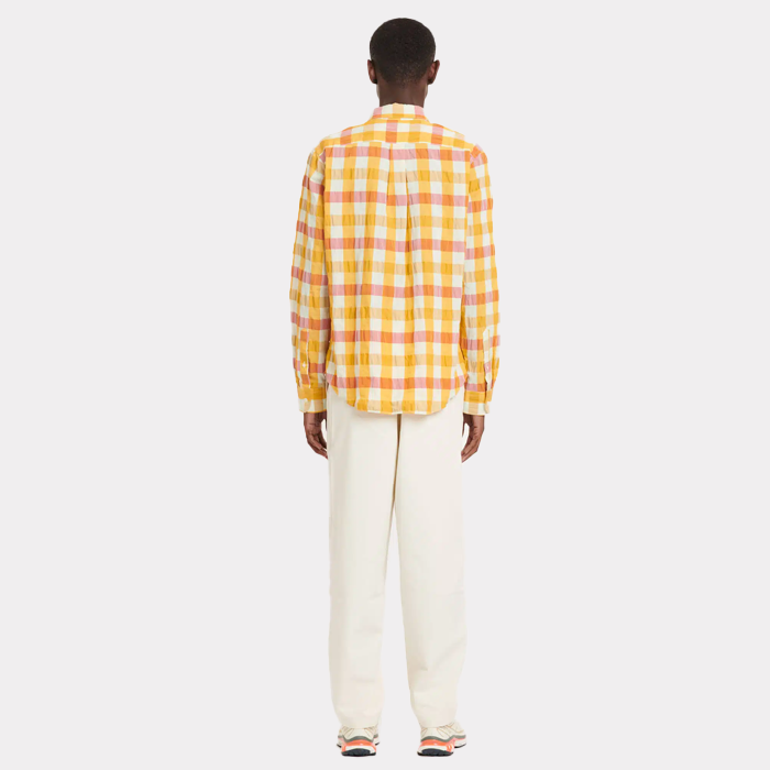 Castart Konga Orange Check Shirt