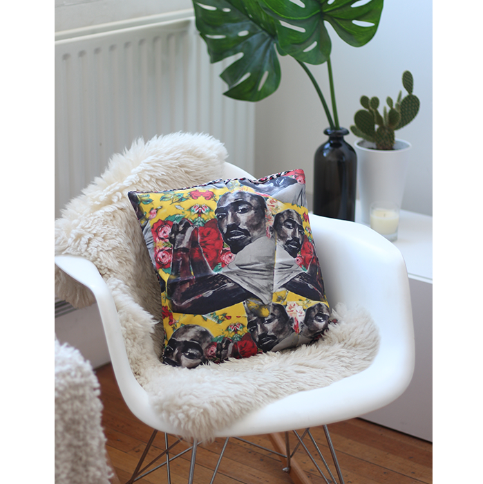 Hip Hop Homes Tupac Cushion