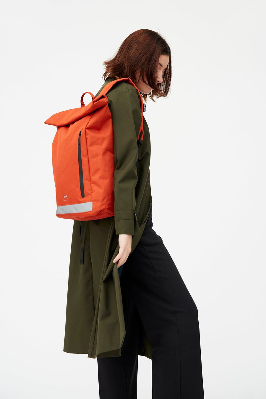 Lefrik Rust Reflective Roll Rucksack