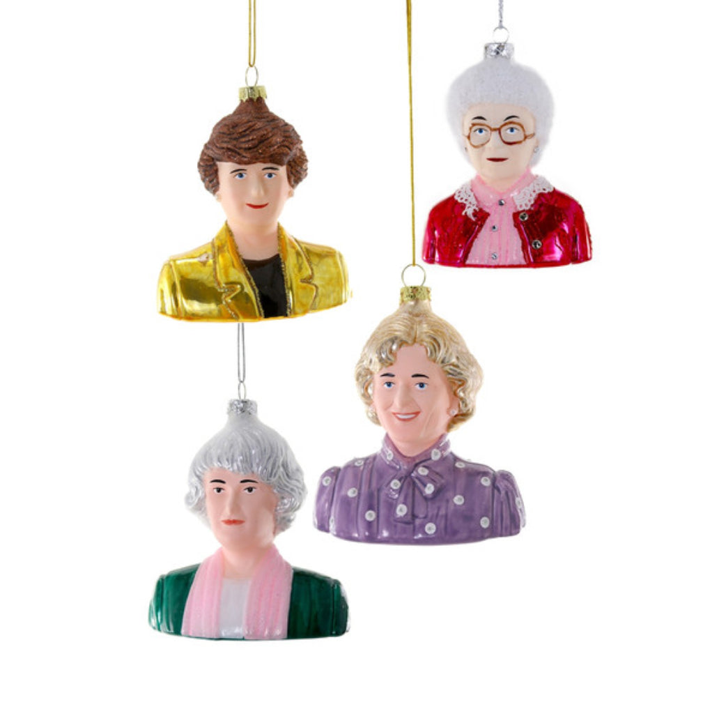 Cody Foster Golden Girls Glass Decorations