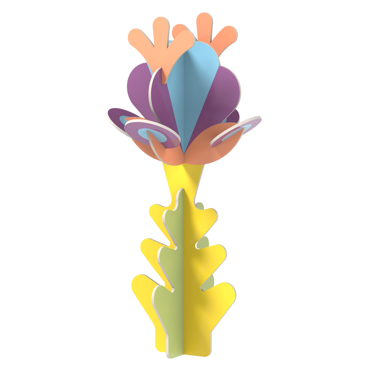 Octaevo Elysian Flower Paper Sculpture 4