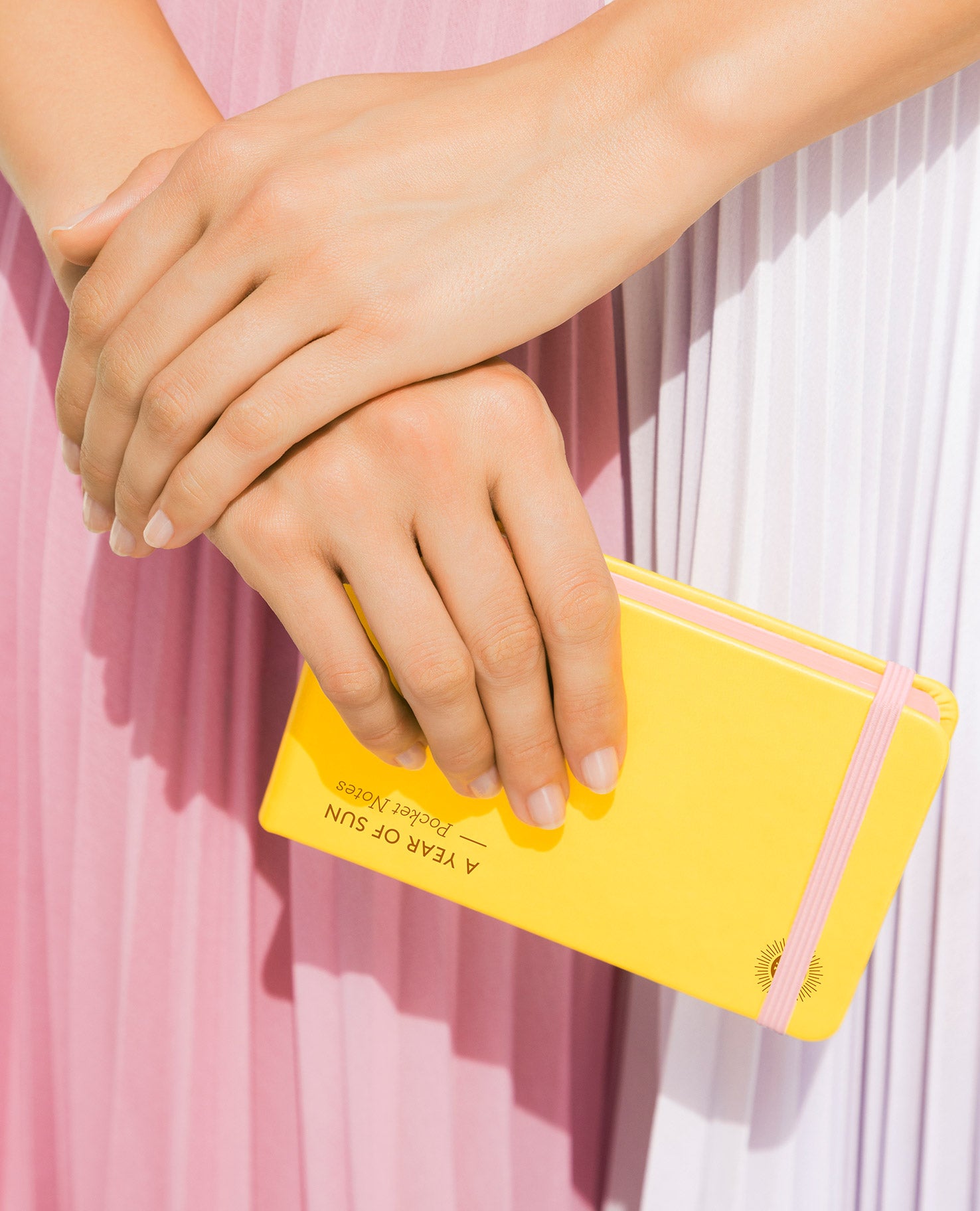 Octaevo Pocket Notes A Year Of Sun Yellow Notebook