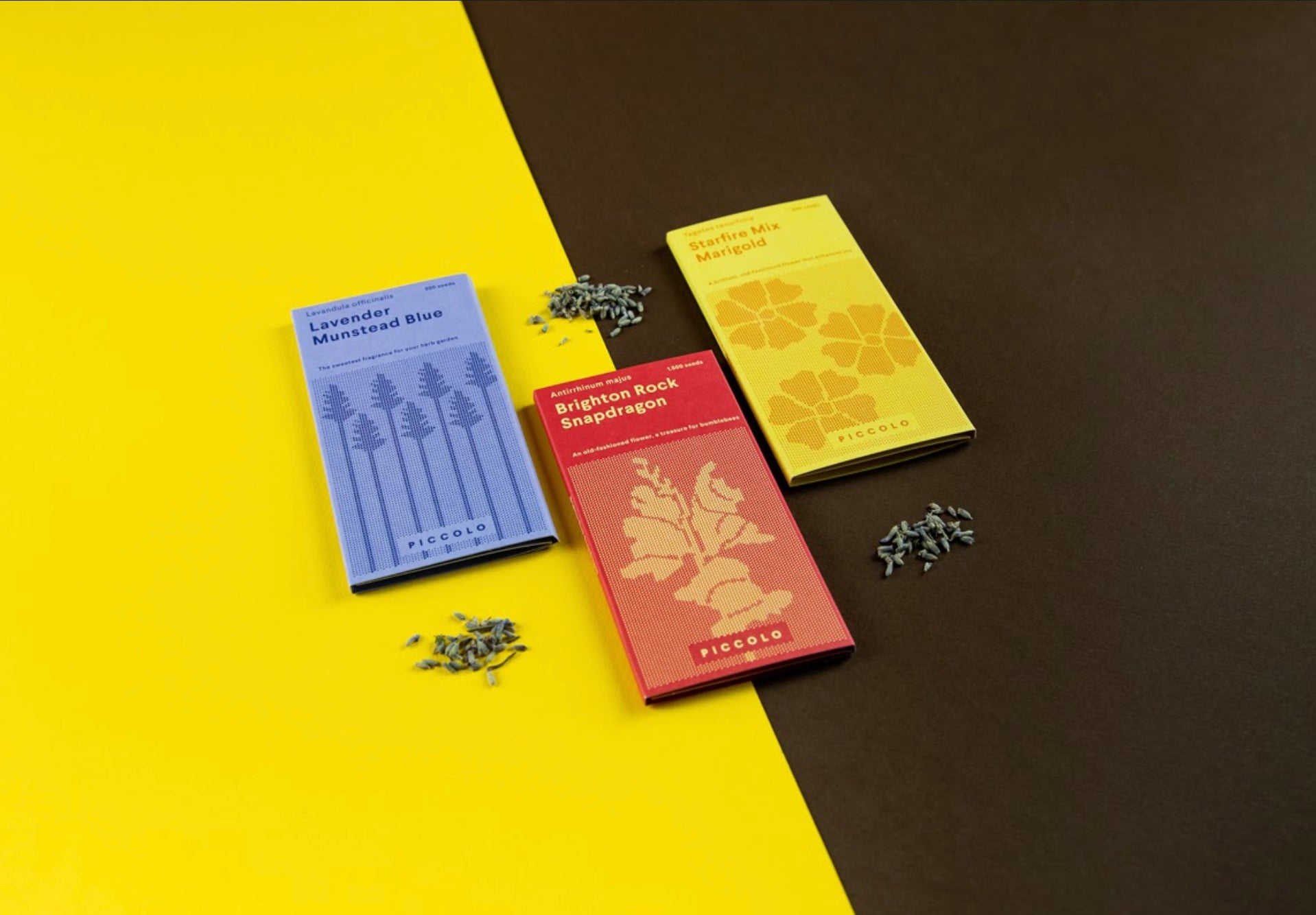 Piccolo Seeds Pollinators Flowers Collection