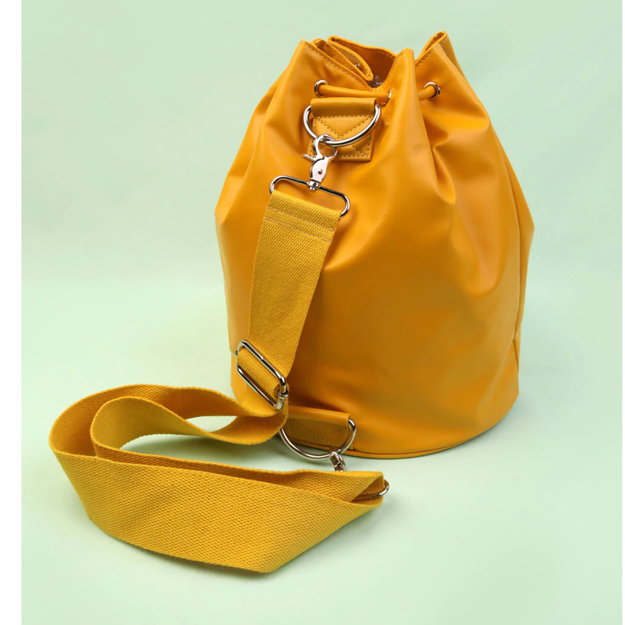 L.F Markey Elio Yellow Bucket Bag