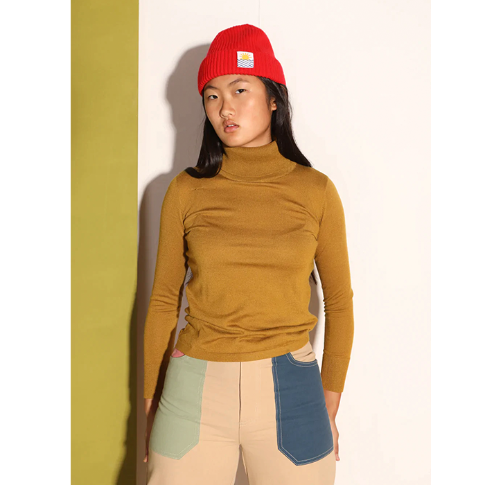 L.F Markey Joshua Charteuse Poloneck Jumper