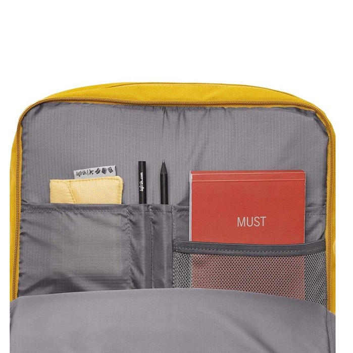 Lefrik Daily Mustard Backpack Rucksack