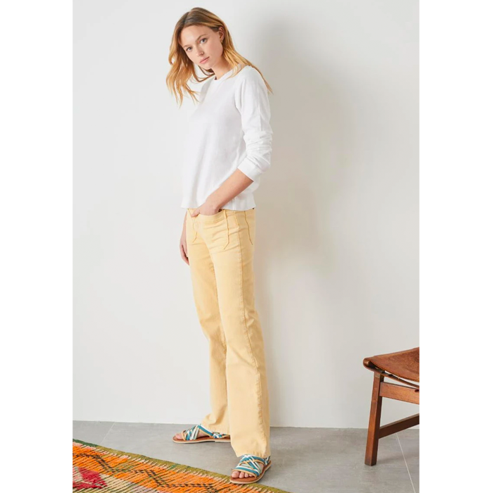 Leon & Harper Torino White Long Sleeve T-shirt