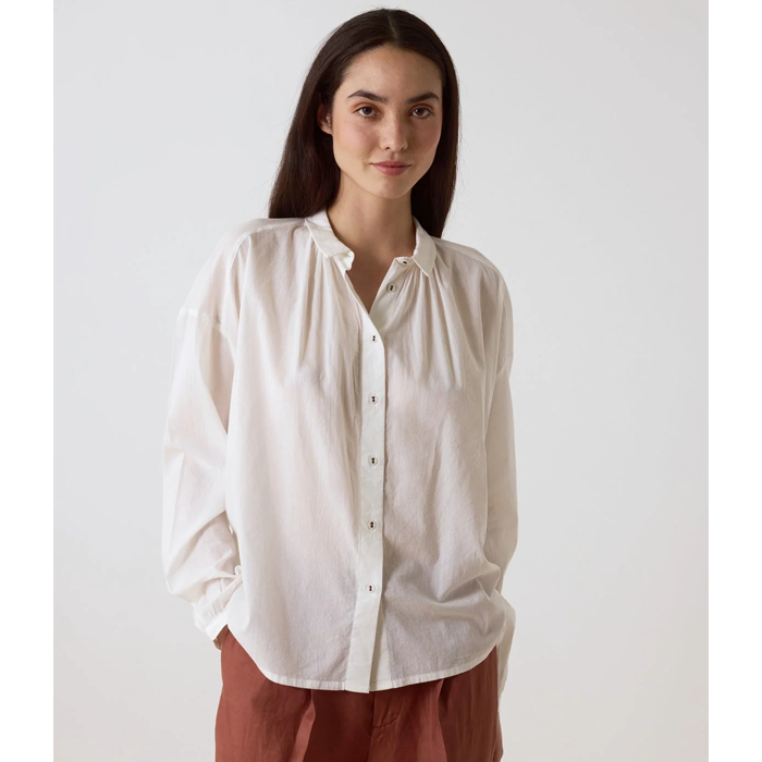 Leon & harper Cotage Plainy White Shirt