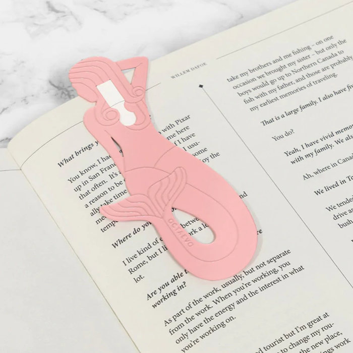 Octaevo Sirena Pink Mermaid Bookmark